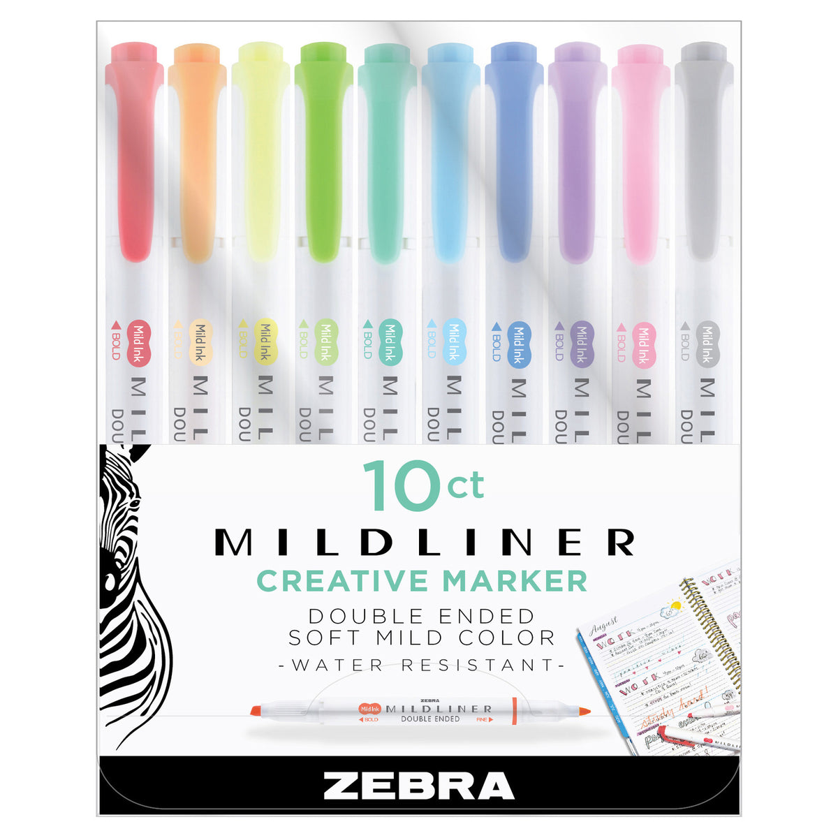 Zebra Midliner Double Ended Pen Set Zebra Sale Online , order now also can  get an unexpected gift